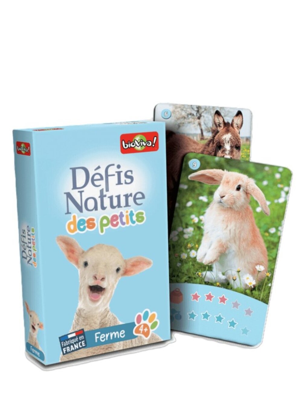 Bioviva Défis Nature des Petits - Ferme French Card Game New in Box Ages 4+